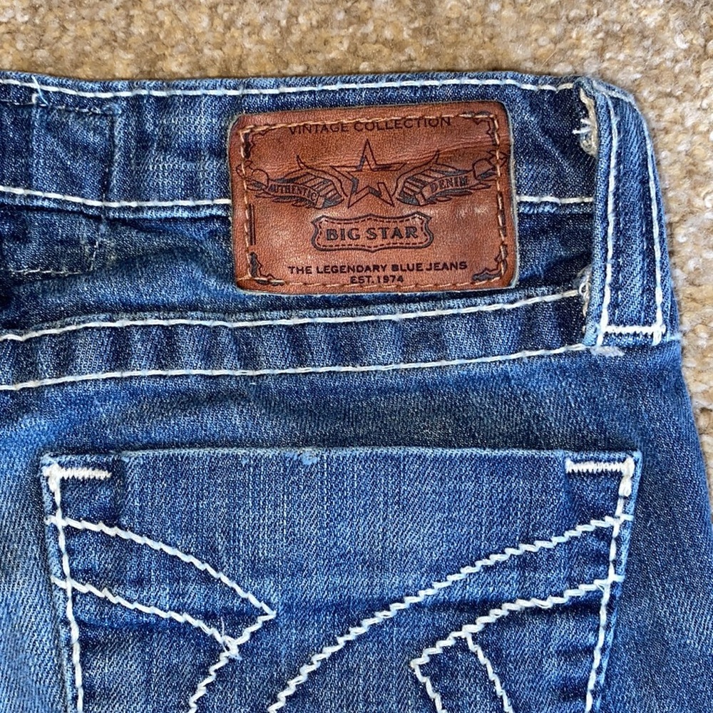 Big Star Liv Girls Jeans Size 25capris - Picture 4 of 13